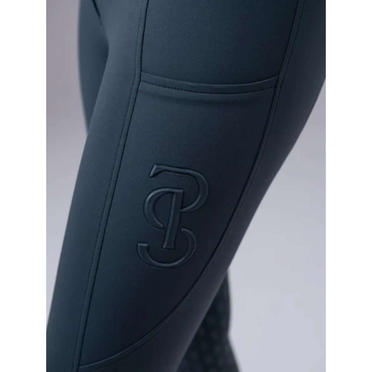 PS of Sweden Legging d'Équitation Katja Full Grip Midnight Green