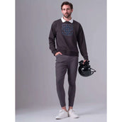 PS of Sweden Sweatshirt Carl Monogram Hommes Gris foncé