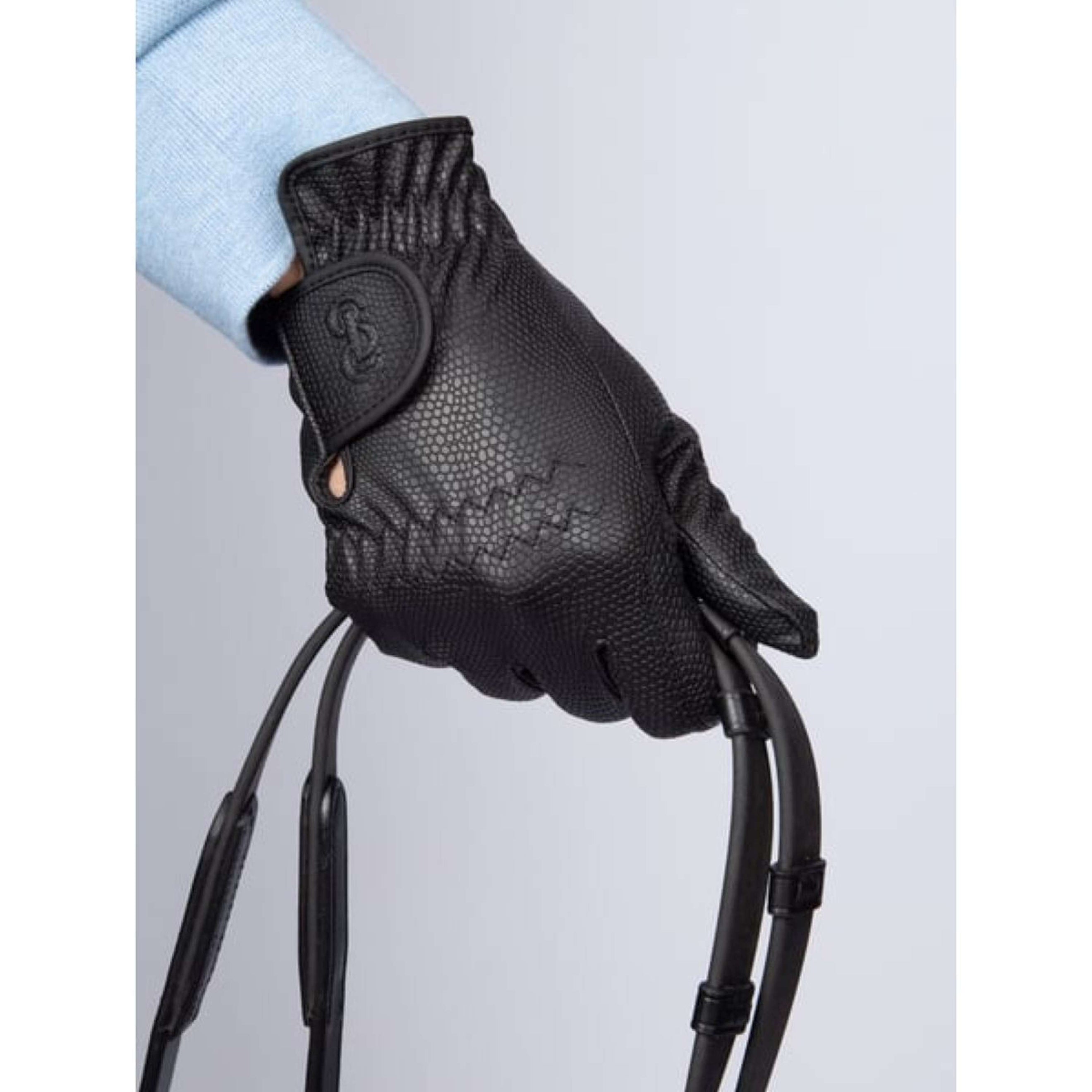 PS of Sweden Gants d'Équitation Grip Noir