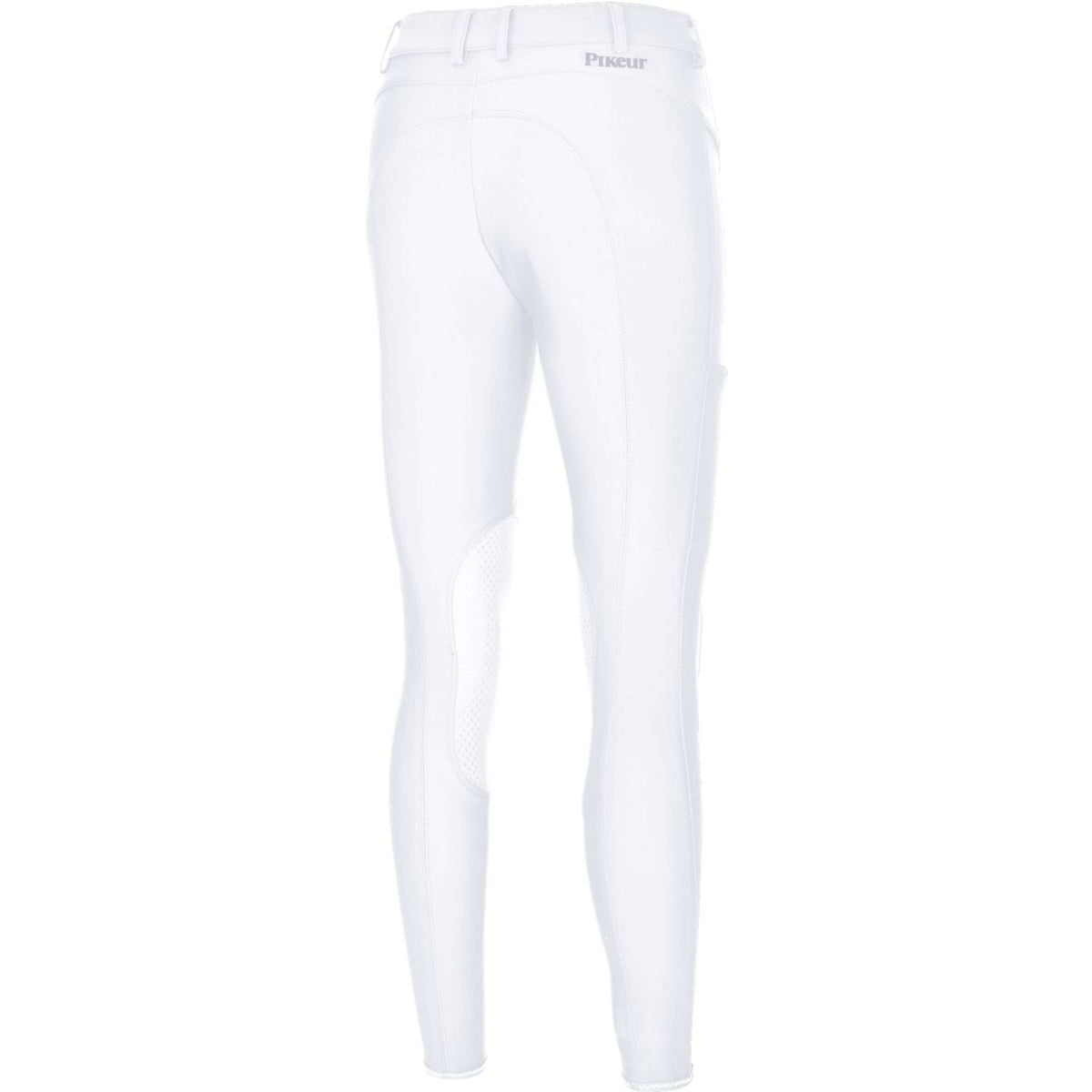 Pikeur Pantalon d'Équitation Tessa Prise de Genou Blanc