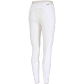 Pikeur Legging d'Équitation Juli Athleisure Full Grip Blanc