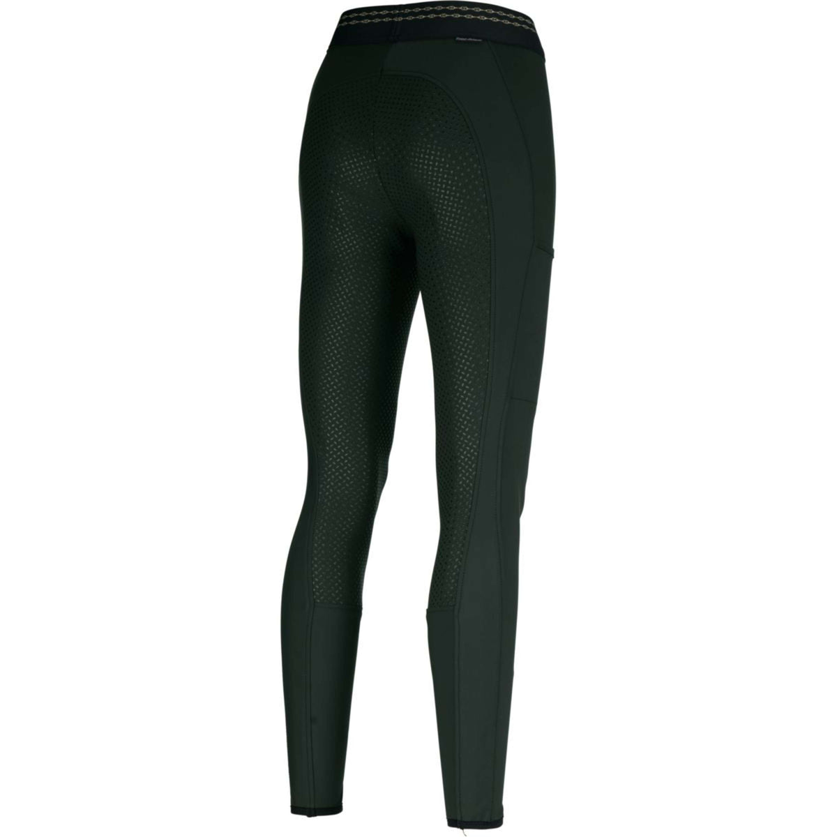 Pikeur Legging d'Équitation Juli Athleisure Full Grip Vert Foncé