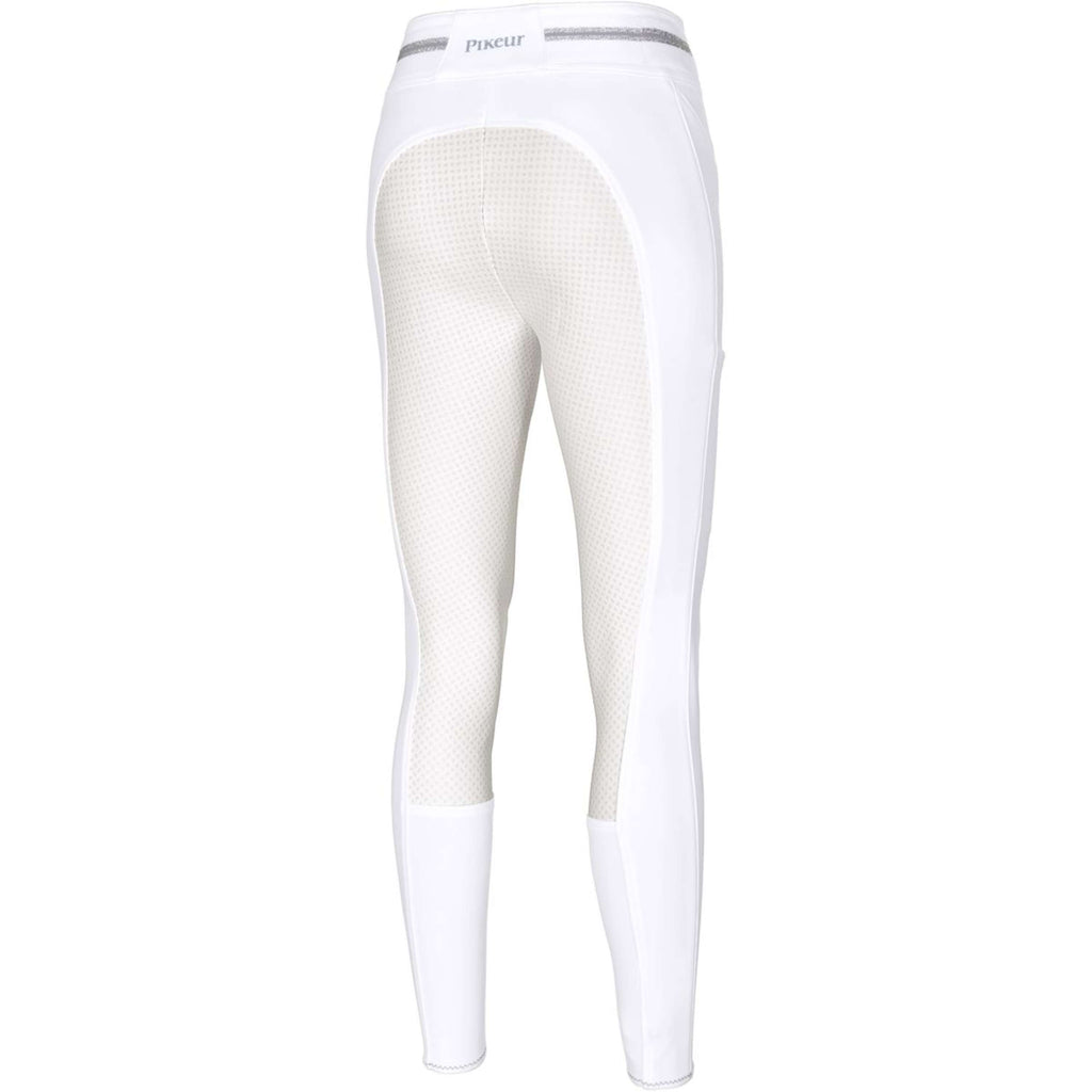 Pikeur Pantalon d'Équitation Calanja Full Grip Blanc