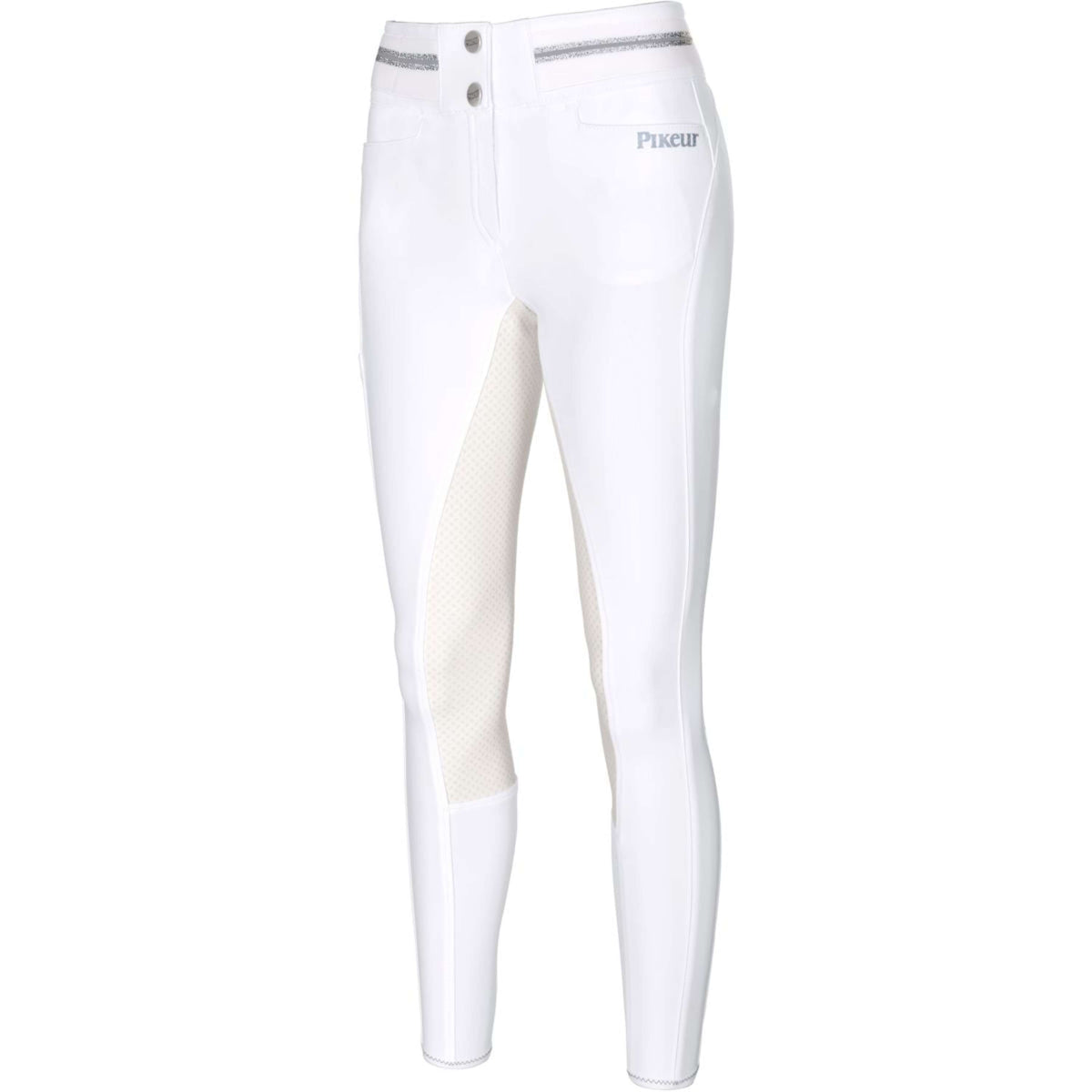 Pikeur Pantalon d'Équitation Calanja Full Grip Blanc