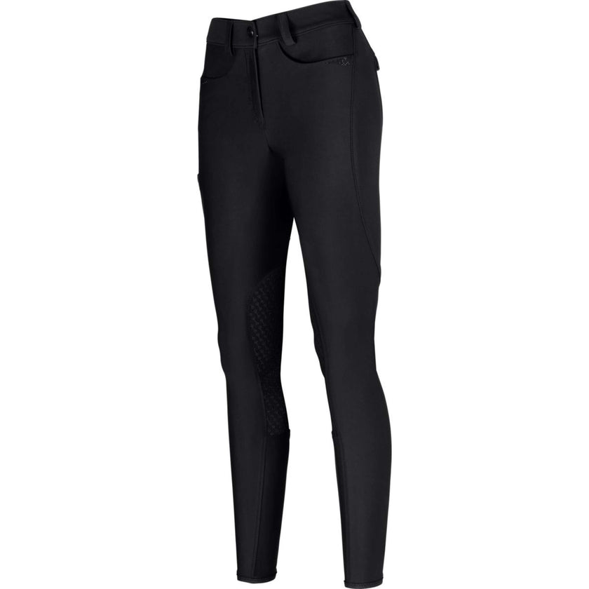Pikeur Pantalon d'Équitation Laure Prise de Genou Noir Pikeur Pantalon d'Équitation Laure Prise de Genou Noir