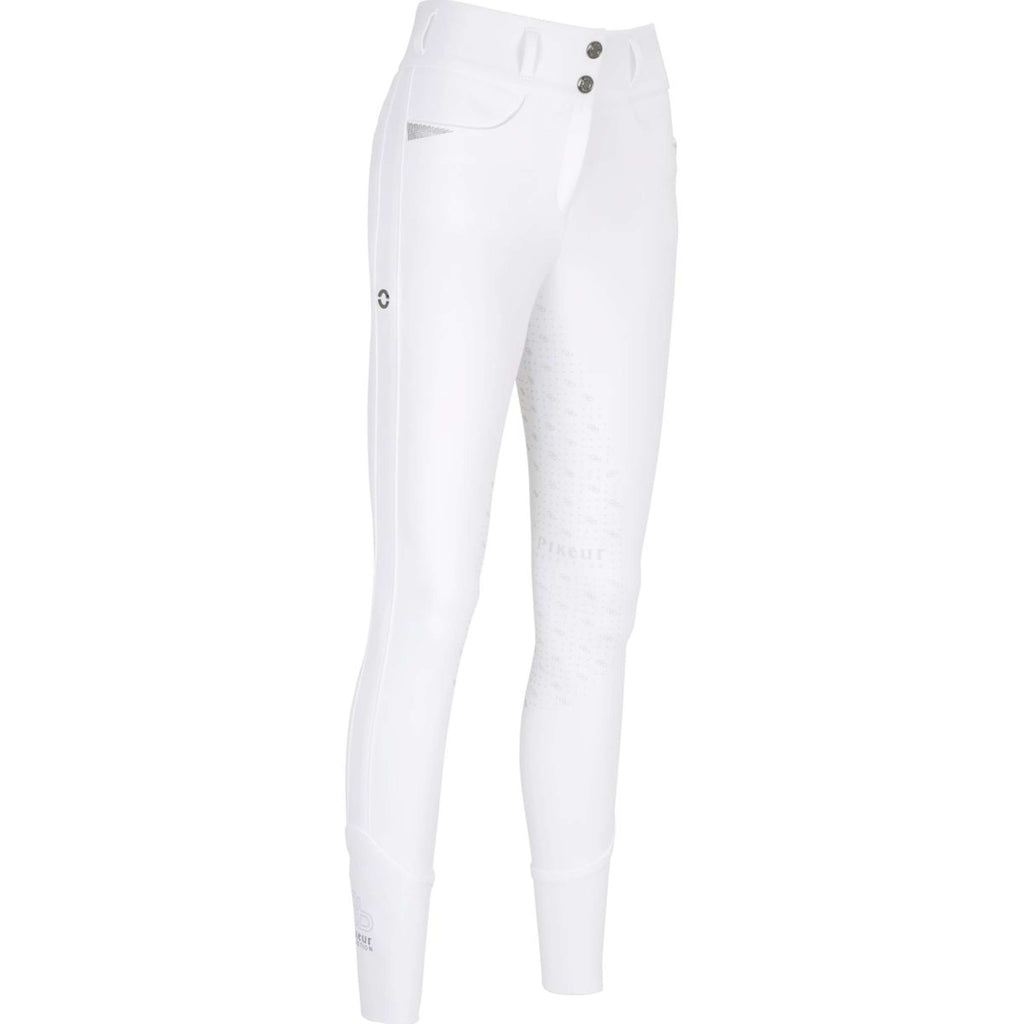 Pikeur Pantalon d'Équitation Laure SD Full Grip Blanc
