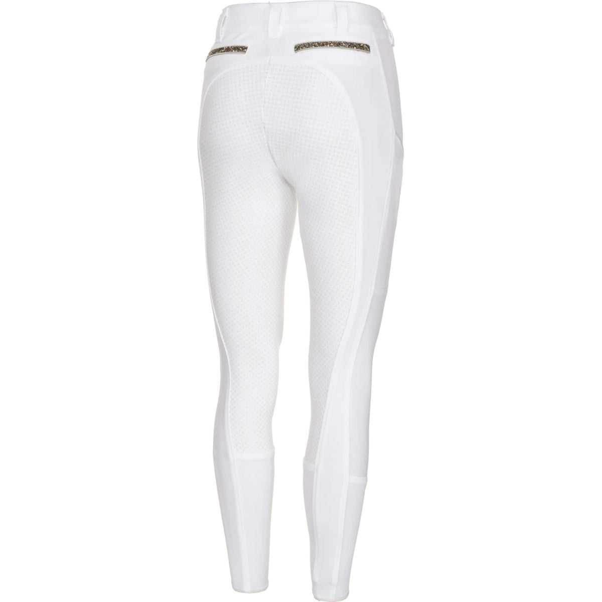 Pikeur Pantalon d'Équitation Henriette Full Grip Blanc