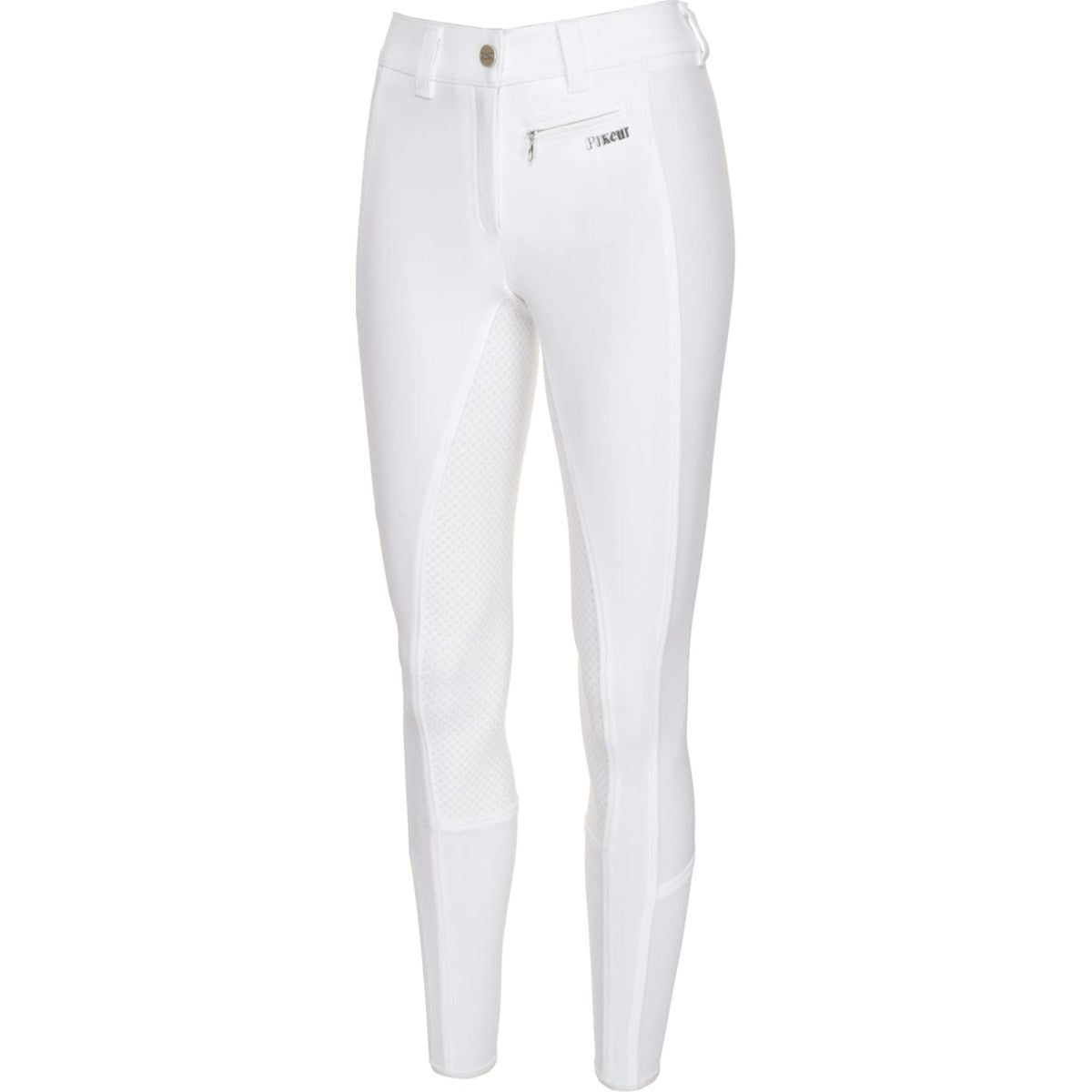 Pikeur Pantalon d'Équitation Henriette Full Grip Blanc