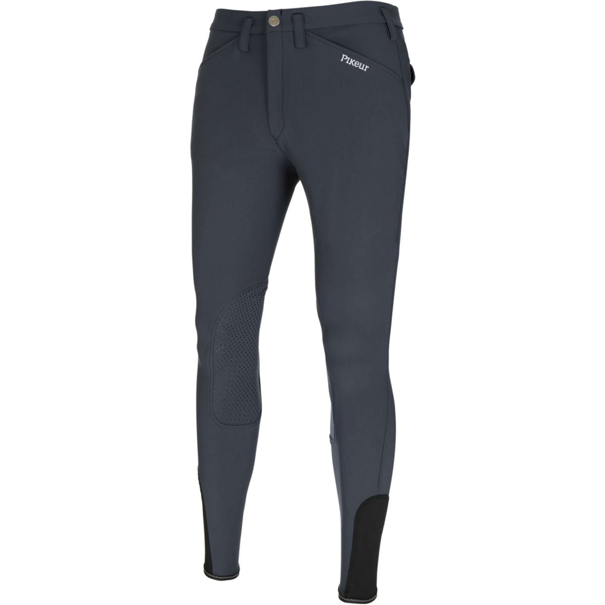 Pikeur Pantalon d'Équitation Rodrigo ll Prise de Genou Hommes Dark Shadow