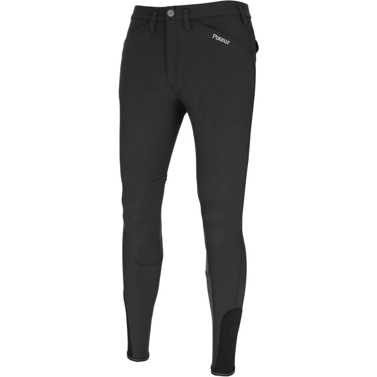 Pikeur Pantalon d'Équitation Rodrigo ll Prise de Genou Hommes Noir