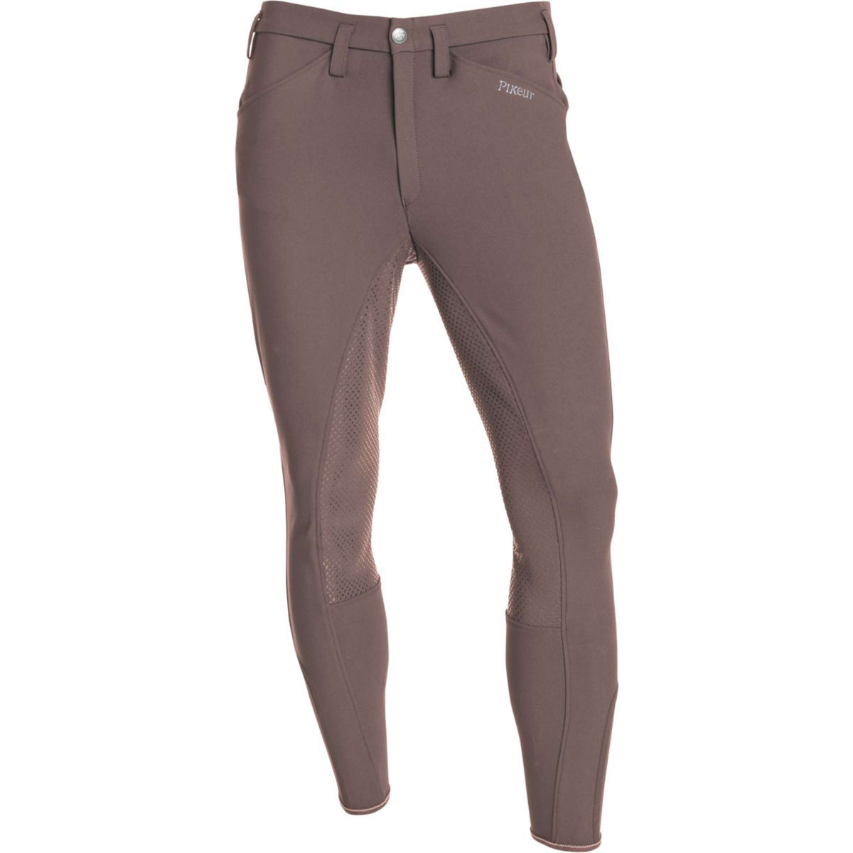 Pikeur Pantalon d'Équitation Rossini II Full Grip Hommes Truffel