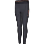 Pikeur Legging d'Équitation Ida Athleisure Full Grip Enfants Dark Shadow/Rosegold