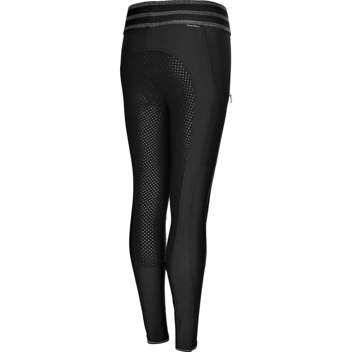 Pikeur Legging d'Équitation Ida Athleisure Full Grip Enfants Noir