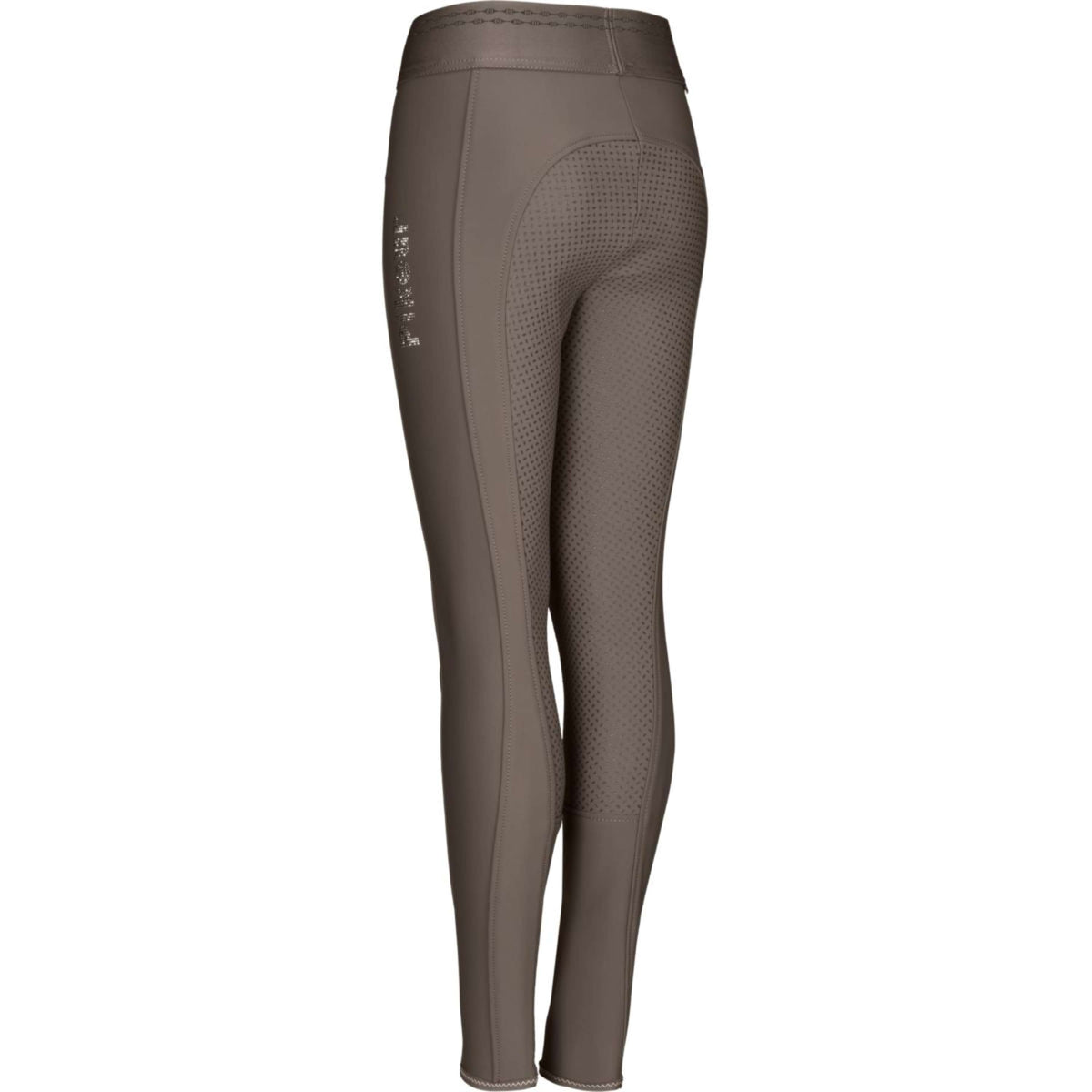 Pikeur Legging d'Équitation Ida Athleisure Full Grip Enfants Taupe