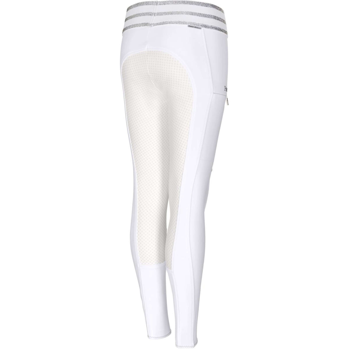 Pikeur Legging d'Équitation Ida Athleisure Full Grip Enfants Blanc