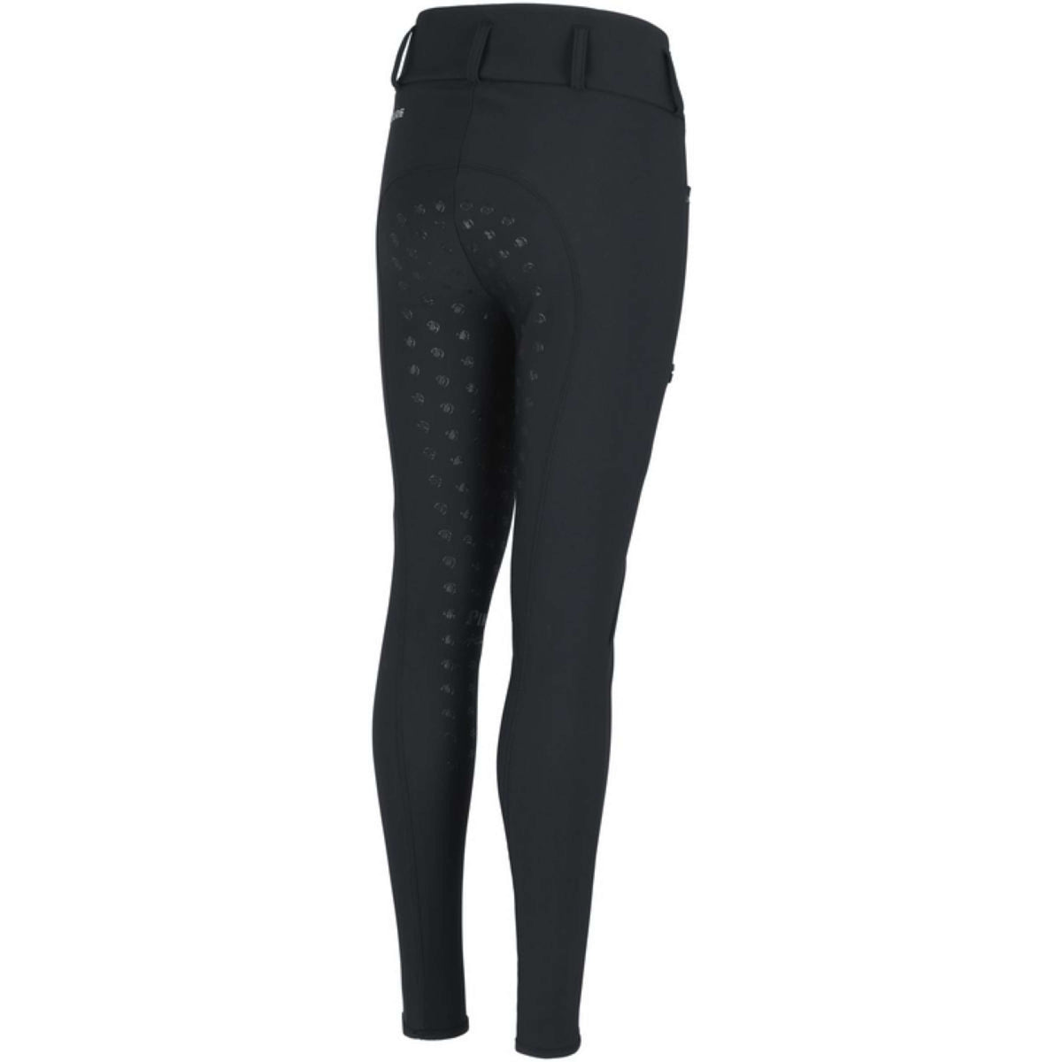 Pikeur Legging d'Équitation Girl Highwaist Full Grip Noir