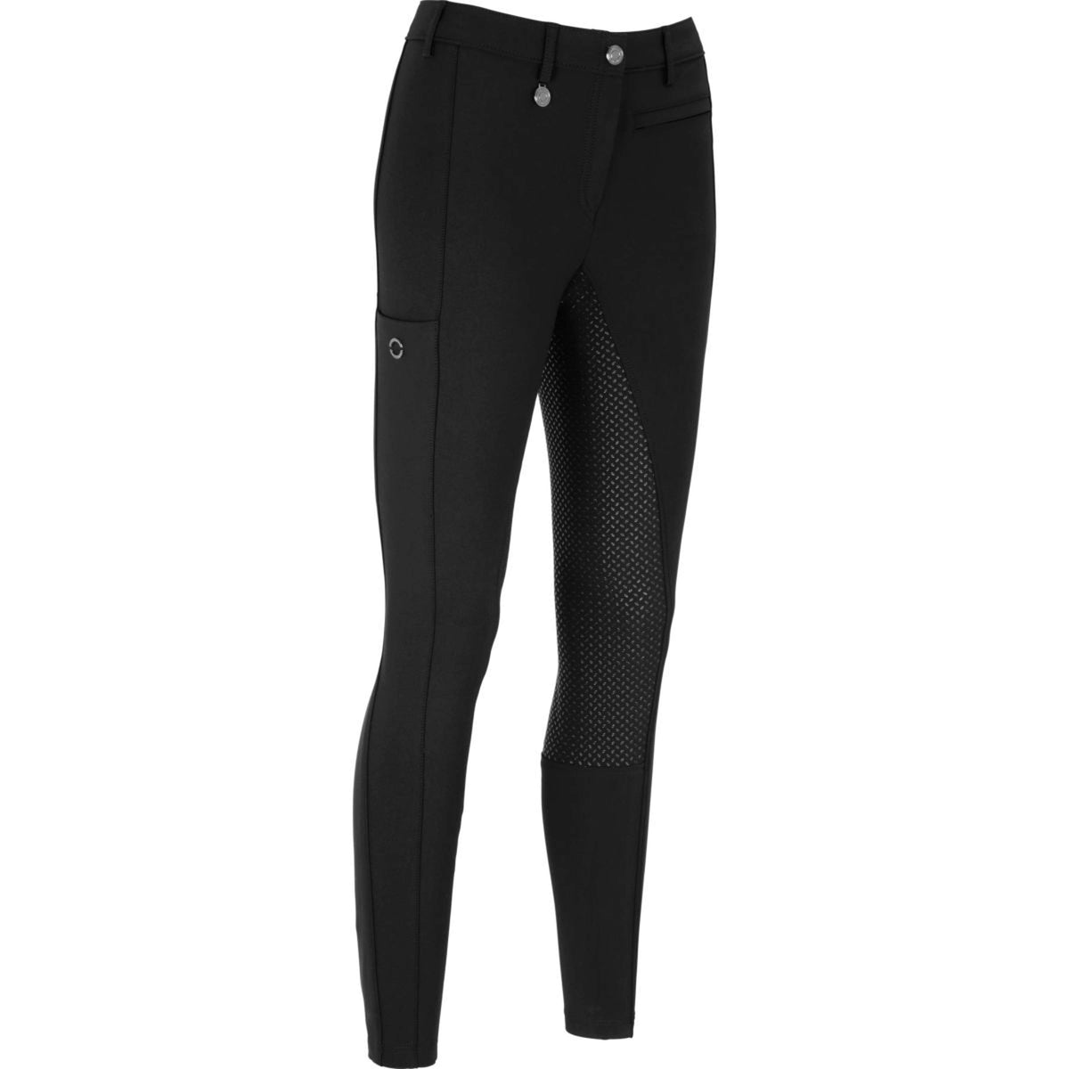 Pikeur Pantalon d'Équitation New Lugana Full Grip Midwaist Noir