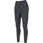 Pikeur Pantalon d'Équitation Candela Corkshell New Cuir Fond de Peau Dark Shadow