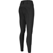 Pikeur Pantalon d'Équitation Candela Corkshell New Cuir Fond de Peau Noir