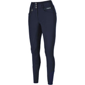 Pikeur Pantalon d'Équitation Candela Corkshell New Cuir Fond de Peau Night Blue