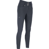 Pikeur Pantalon d'Équitation Candela New Cuir Fond de Peau Dark Shadow