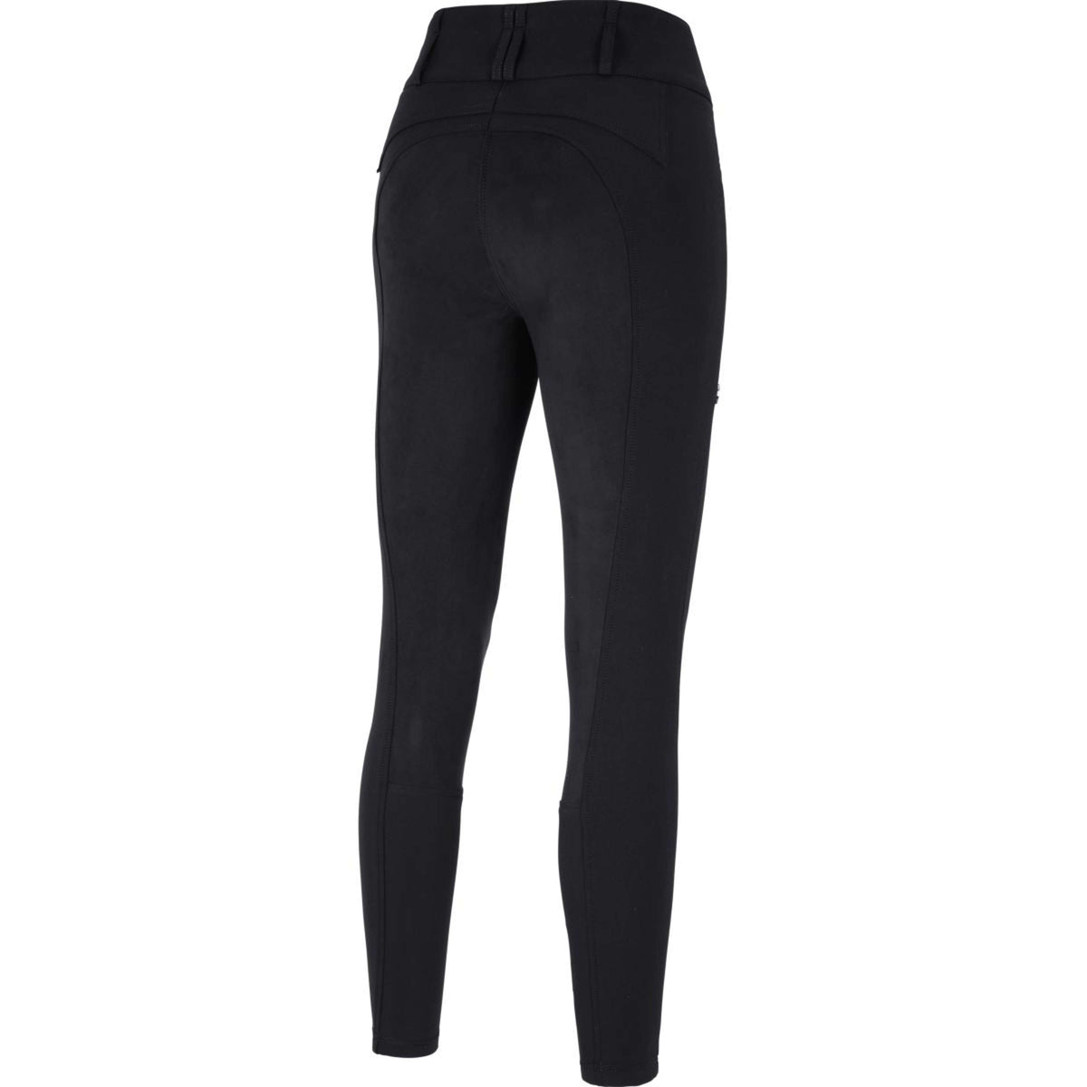 Pikeur Pantalon d'Équitation Candela New Cuir Fond de Peau Noir