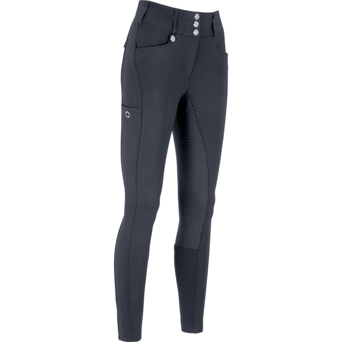 Pikeur Pantalon d'Équitation New Candela Full Grip Dark Shadow