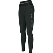 Pikeur Legging d'Équitation Gia Athleisure Full Grip Vert Foncé