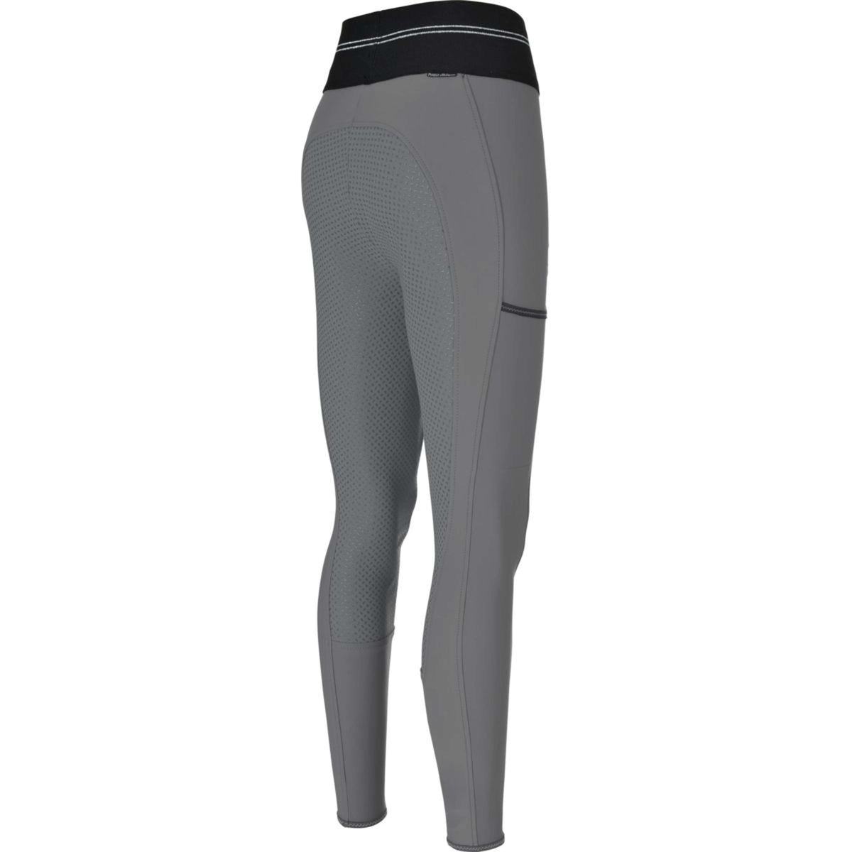 Pikeur Legging d'Équitation Gia Athleisure Full Grip Clair-Gris