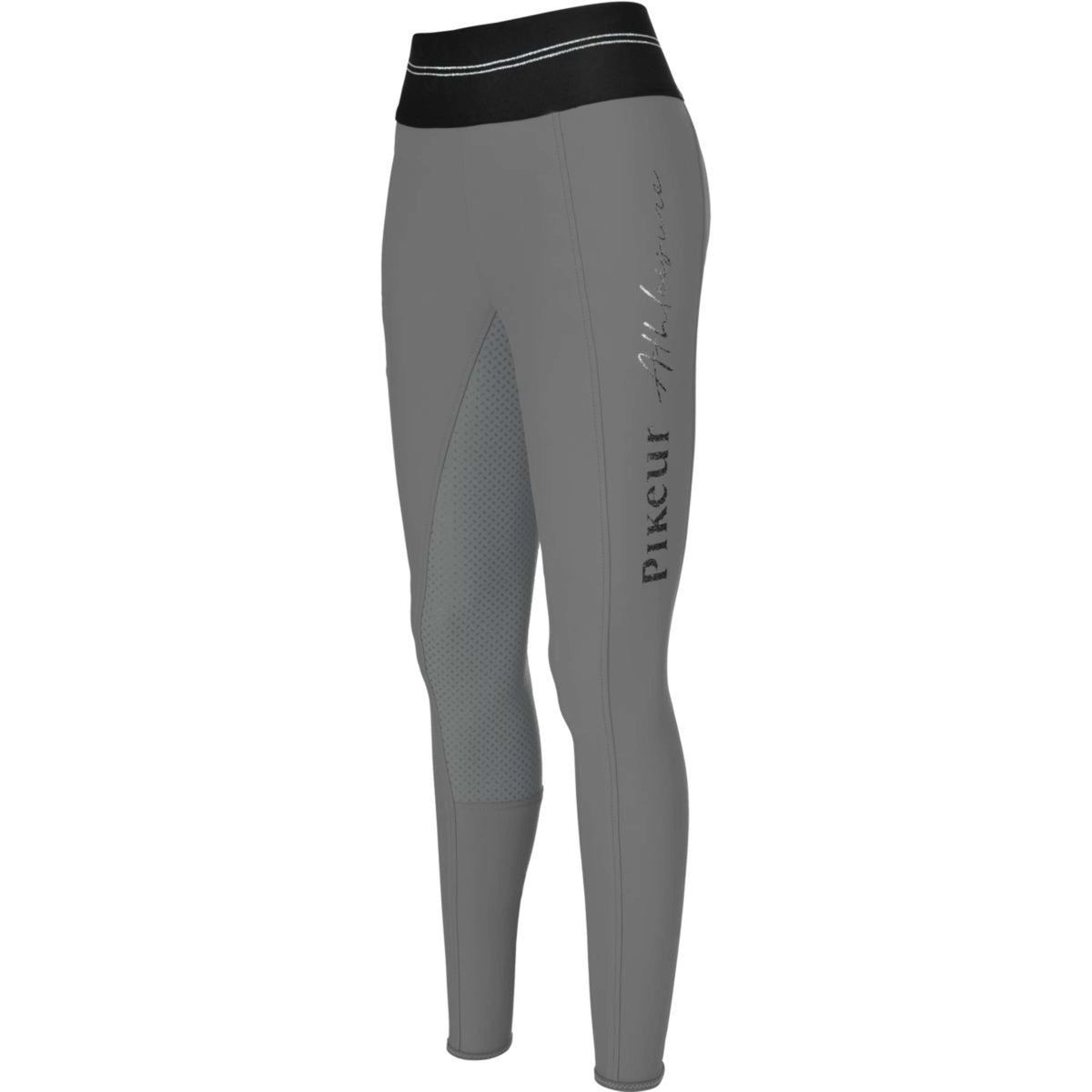 Pikeur Legging d'Équitation Gia Athleisure Full Grip Clair-Gris