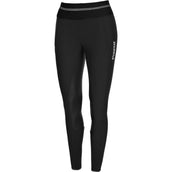 Pikeur Pantalon d'Équitation Gia Athleisure Softshell Full Grip Noir