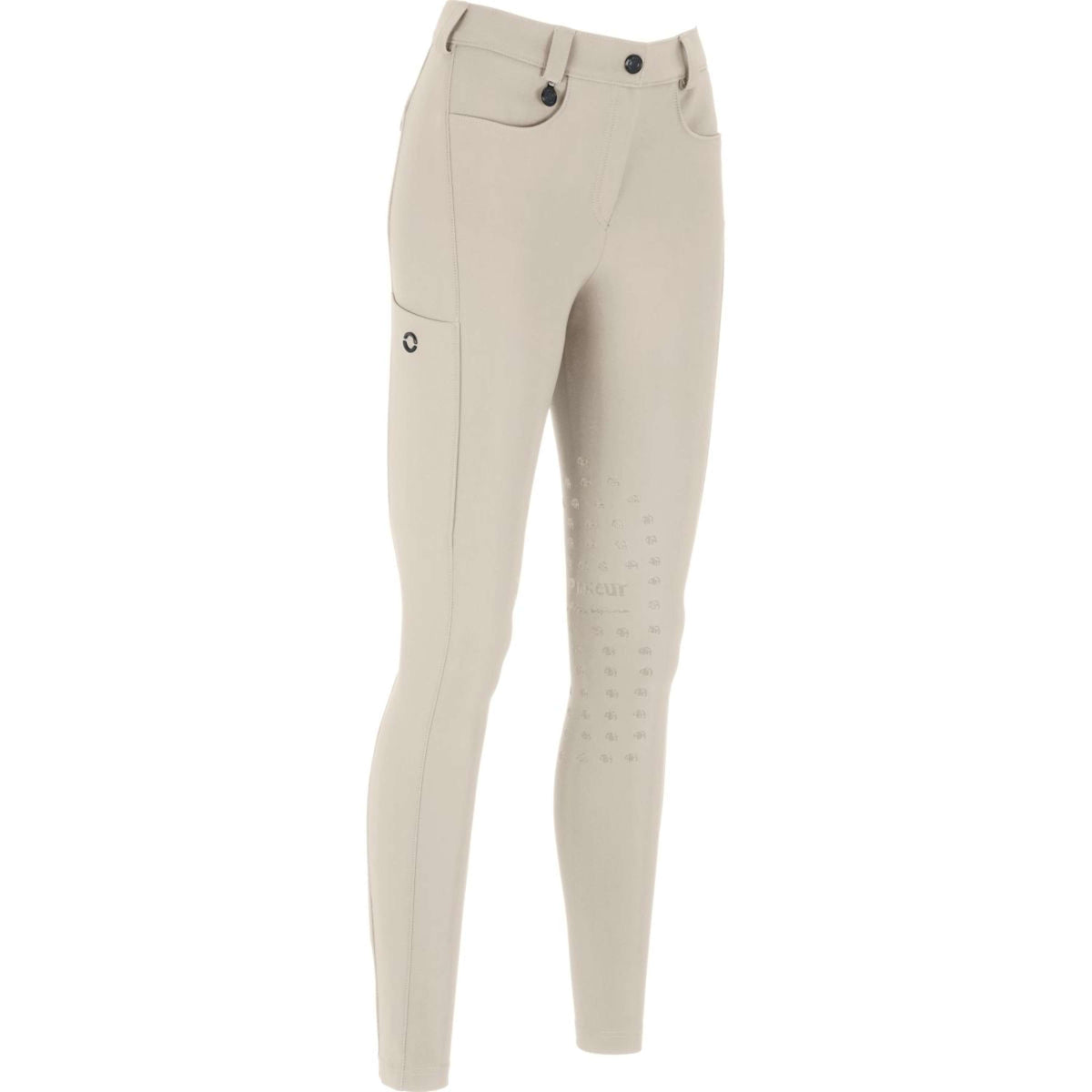 Pikeur Pantalon d'Équitation Romy SD New Prise de Genou Vanilla Cream