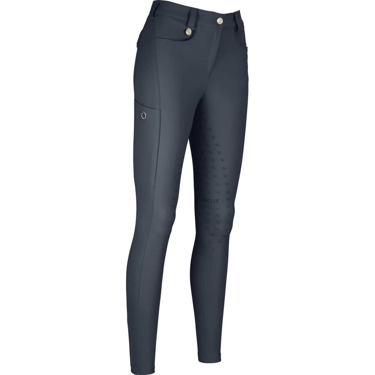 Pikeur Pantalon d'Équitation Romy SD New Full Grip Dark Shadow