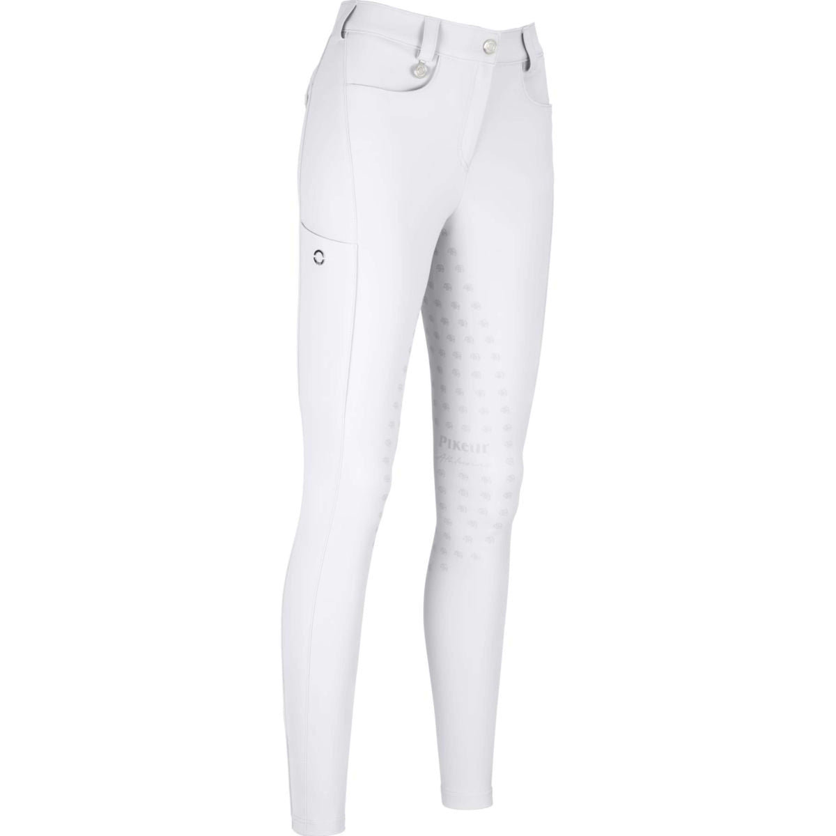 Pikeur Pantalon d'Équitation Romy SD New Full Grip Blanc