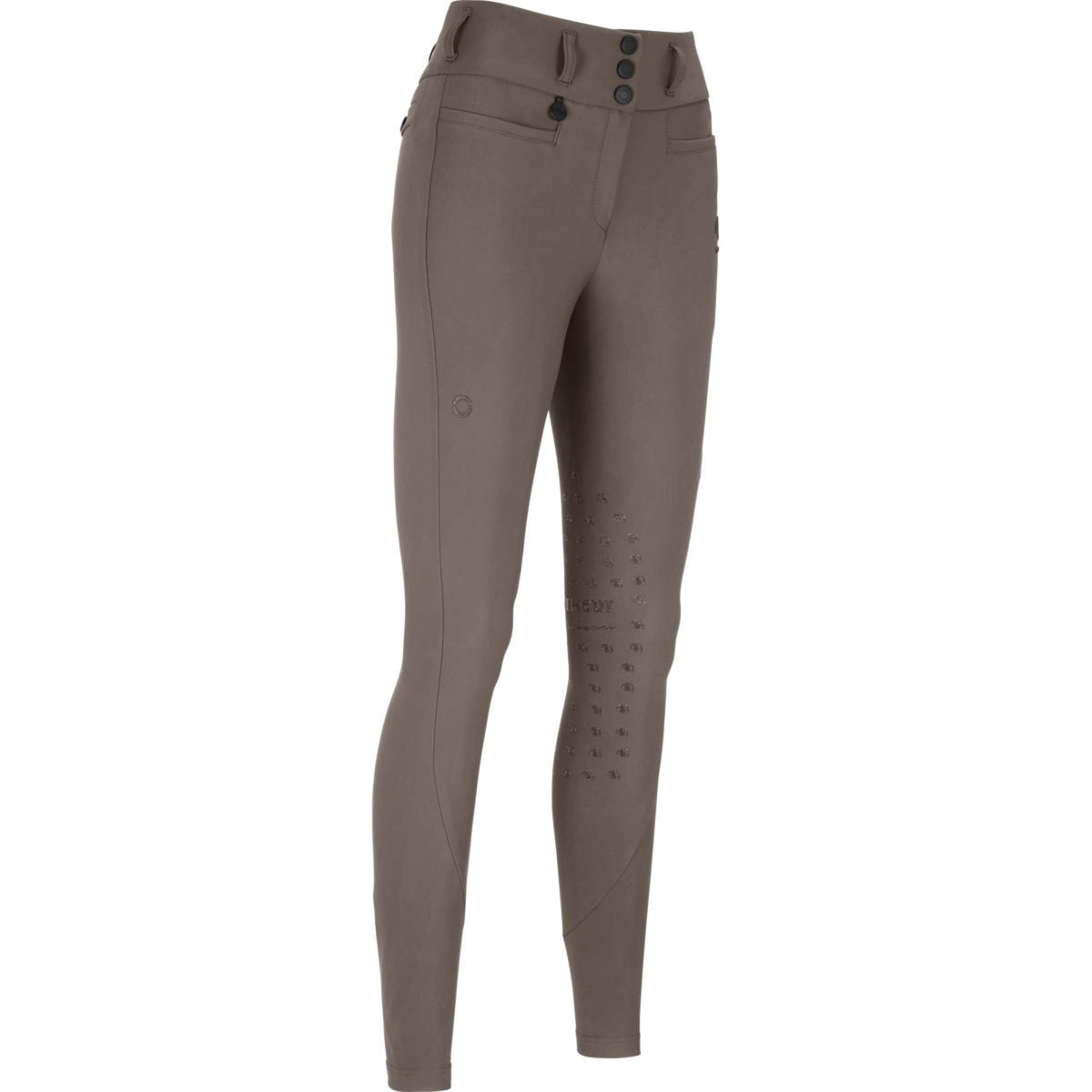 Pikeur Pantalon d'Équitation Linn SD New Prise de Genou Taupe