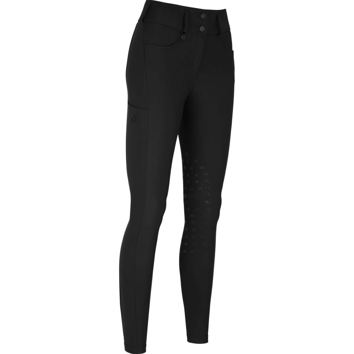 Pikeur Pantalon d'Équitation Amia SD Prise de Genou Noir