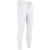 Pikeur Pantalon d'Équitation Rossini New Cuir Fond de Peau Blanc