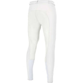 Pikeur Pantalon d'Équitation Liostro New Cuir Fond de Peau Blanc