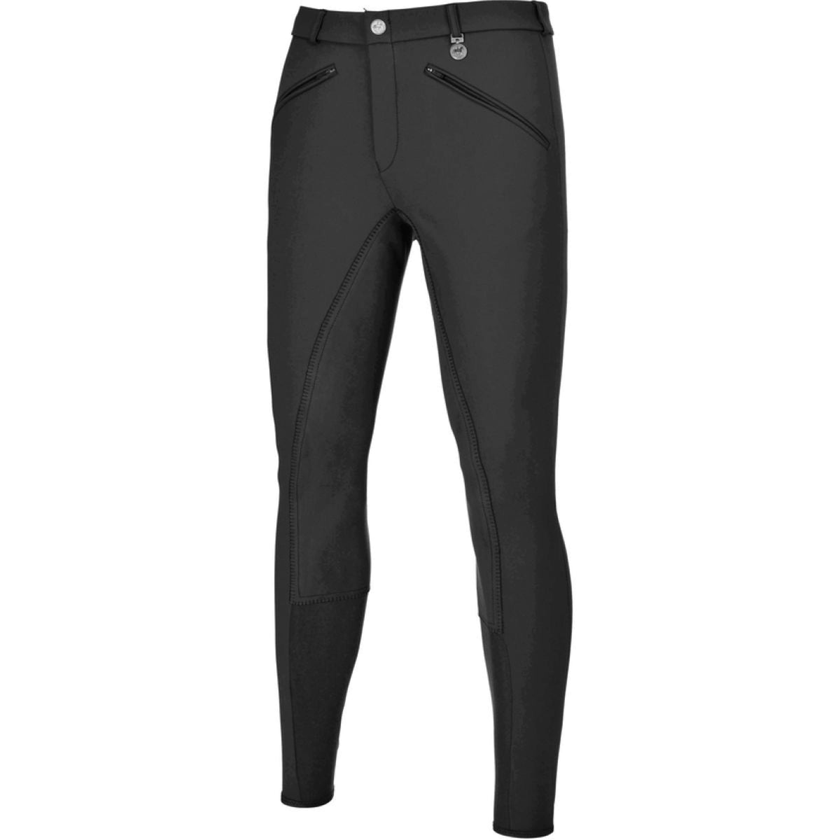 Pikeur Pantalon d'Équitation Liostro New Cuir Fond de Peau Dark Shadow