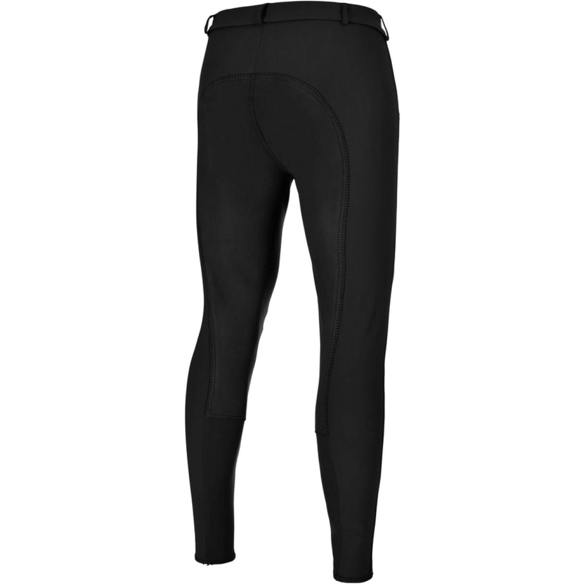 Pikeur Pantalon d'Équitation Liostro New Cuir Fond de Peau Noir