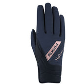 Roeckl Gants d'Équitation Waregem Noir/cuivre