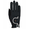 Roeckl Gants d'Équitation Lona Roeck-Grip Lining Noir/Blanc