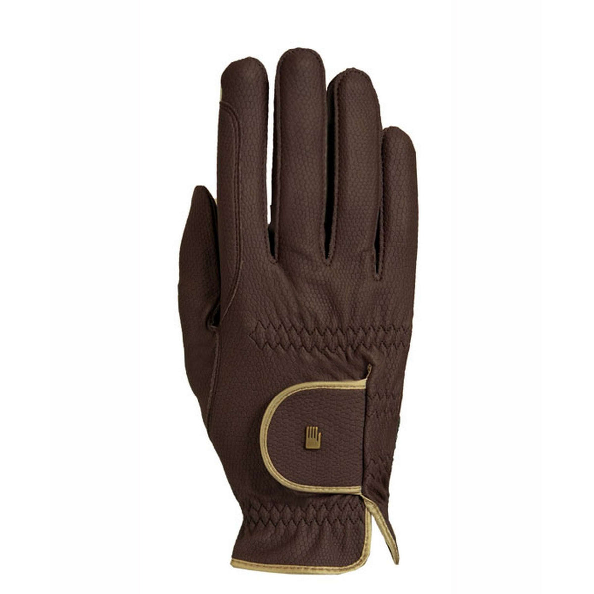 Roeckl Gants d'Équitation Lona Roeck-Grip Lining Moka/Or