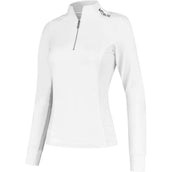 Mrs. Ros T-shirt de Concours Long Sleeve Blanc