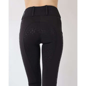 Rebel Pull On Legging d'Équitation Tone in Tone Adhérence totale Noir