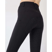 Rebel Pantalon d'Équitation Highwaist Adhérence totale Noir