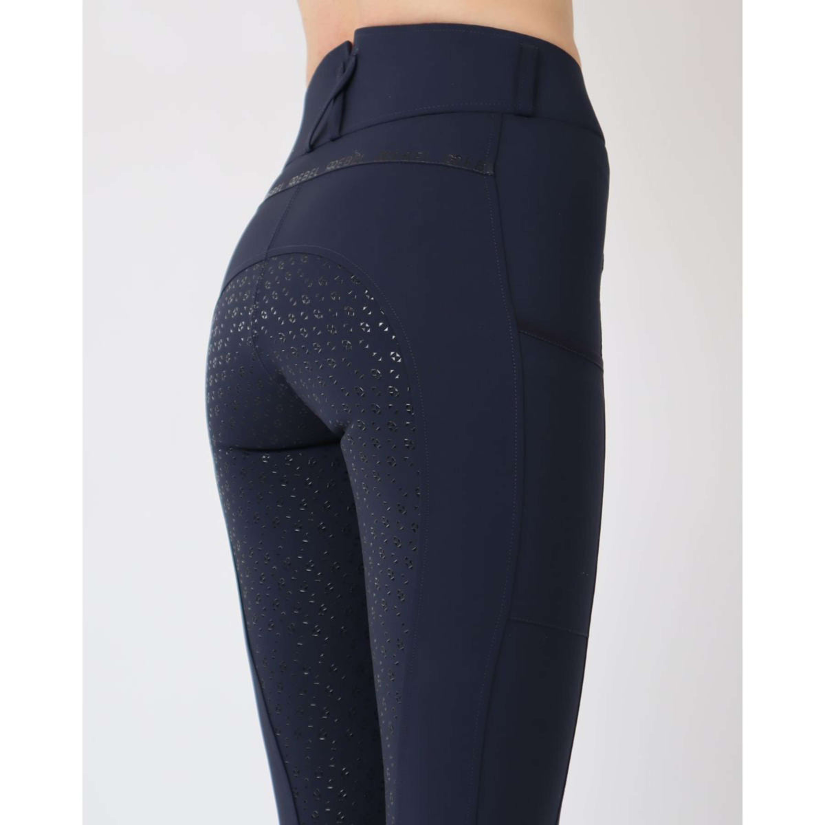 Rebel Pantalon d'Équitation Highwaist Adhérence totale Marin