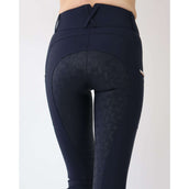 Rebel Pantalon d'Équitation Tone in Tone Adhérence totale Marin