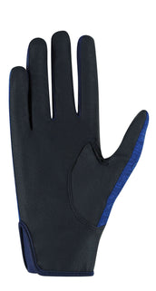 Roeckl Gants d'Équitation Mannheim Dark Blue Mélange