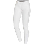 Schockemöhle Pantalon d'Équitation Equinox Summer Bea Full Grip Blanc